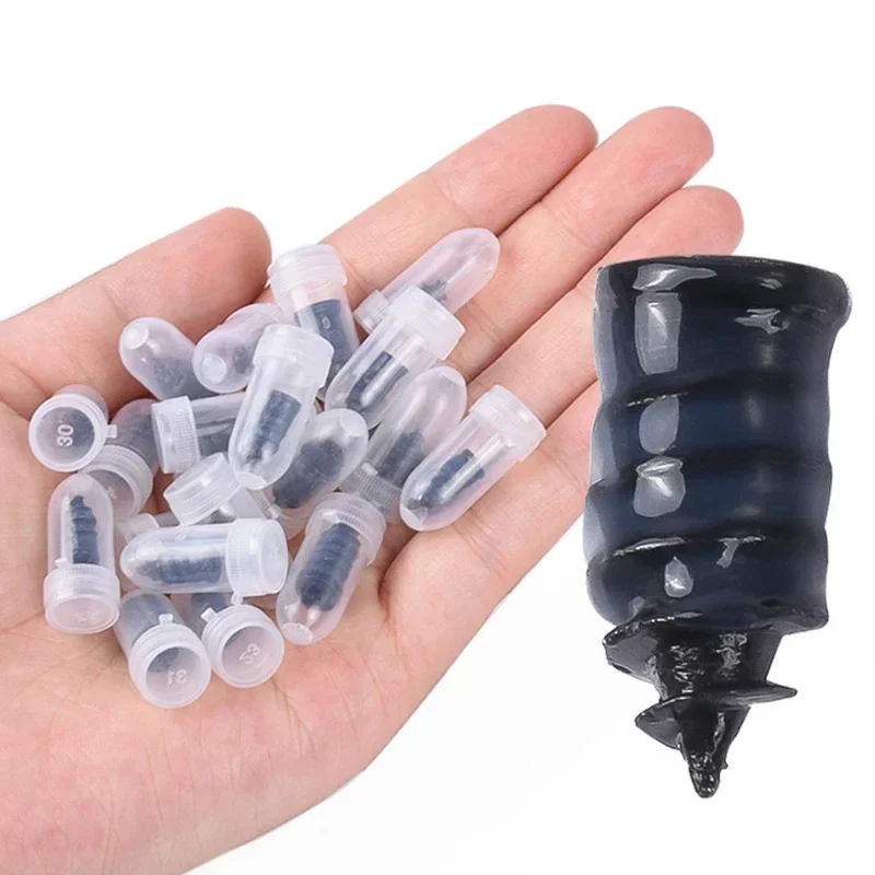 10/20/30Pcs Vacuum Car Tyre Repair Rubber Metal Nail Set Tire Screws Tubeless Repair Tools Kit for Motorcycle Truck