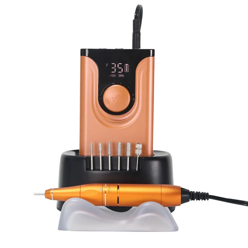 

New Nail Grinder Remover Electric Professional Nail Removal Dead Skin Portable Electric Storage Nail Grinder