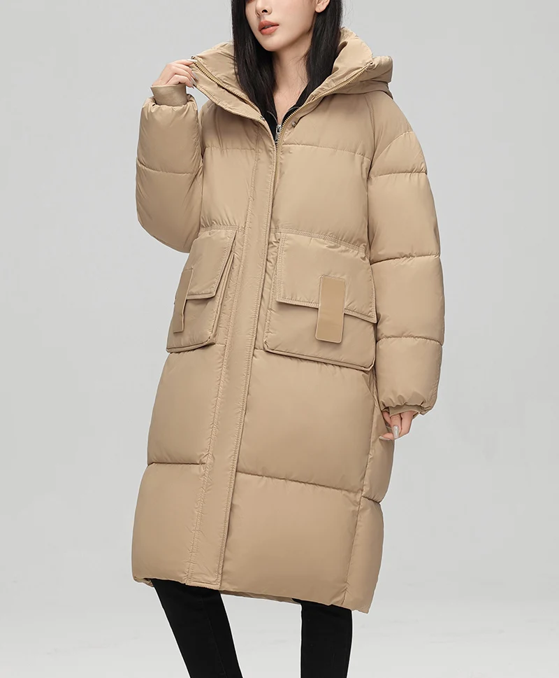 New Casual Fashion Winter Coats Autumn Parkas For Women 2024 Coat Thick Parka Women\'s Jacket Plus Size Women Clothing