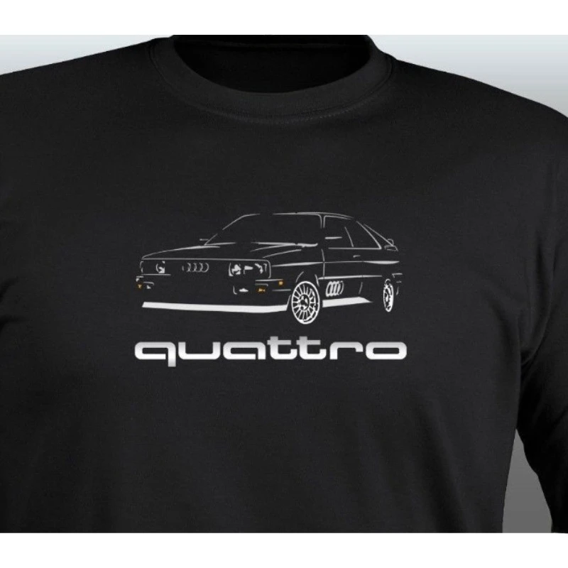 

Новые летние официально авторизованные футболки Audi, модные и повседневные мужские мероприятия, черные футболки с короткими рукавами