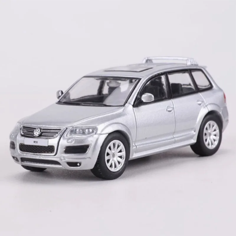 Shadow escala 1:64 touareg r50 simulação liga modelo de carro exibição estática brinquedo colecionável presente ornamento lembrança decoração