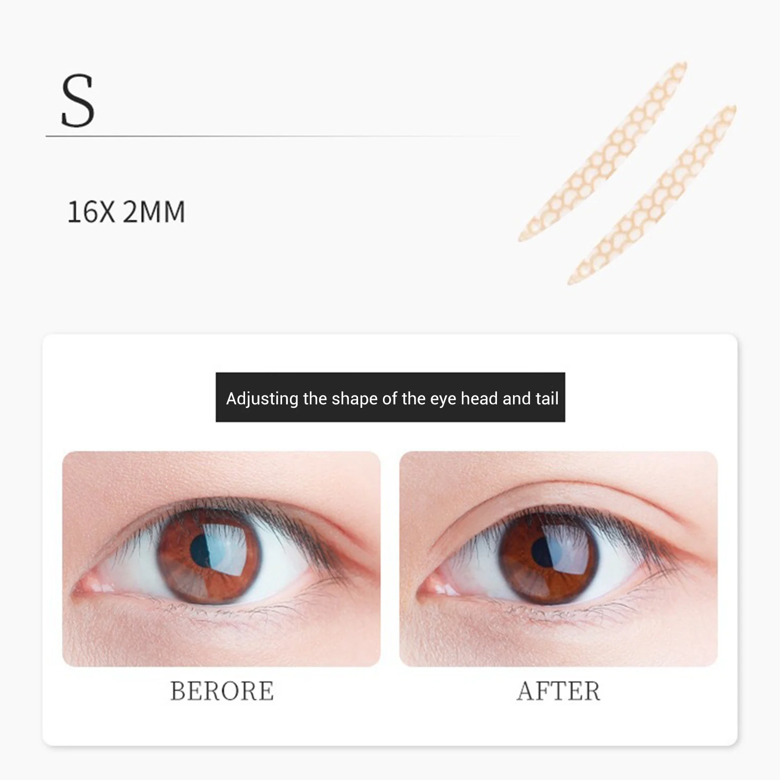 90/108Pcs Double Eyelid Tape Sticker Invisible Fold Eyelid Paste Clear Beige Stripe Self-adhesive Natural Eye Makeup Tool