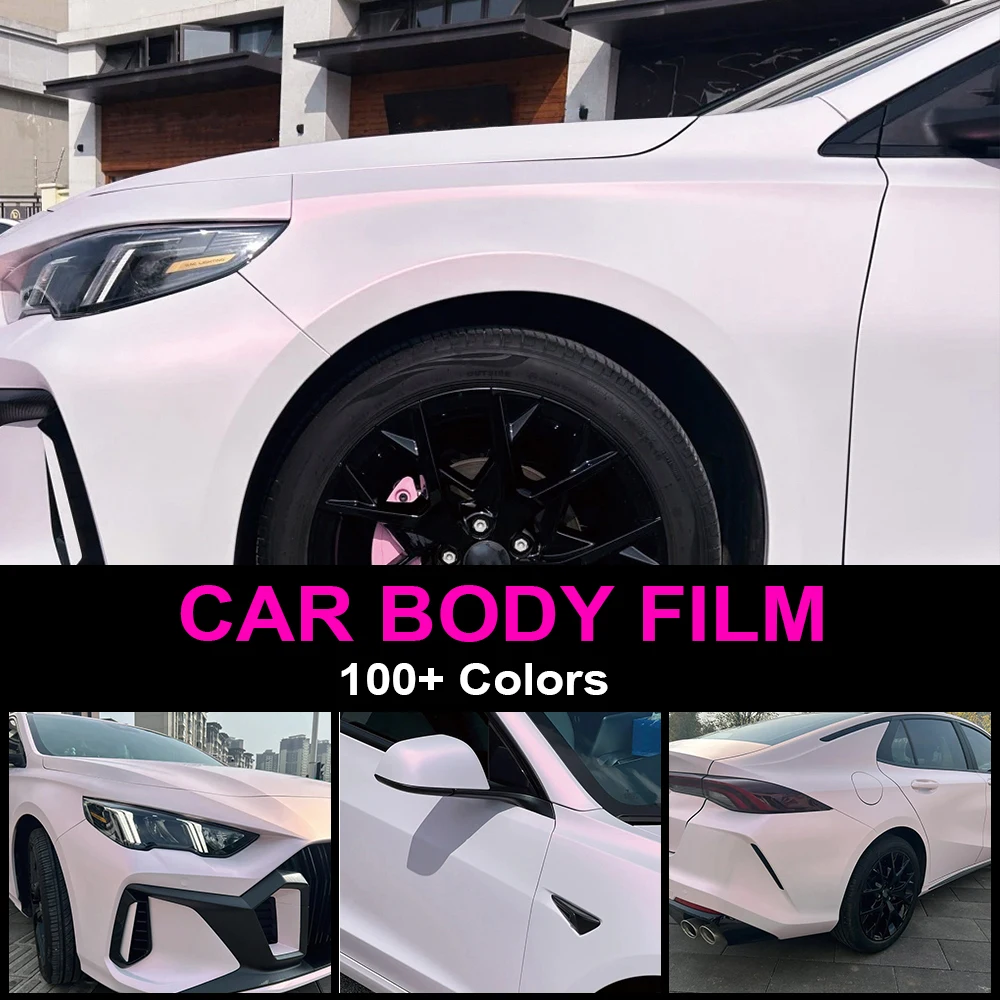 Premium Car Wrap Vinyl Film PET Matt Diamond Pollen Scratch-Resistant Cover Auto Full Partial Body Motorcycle Vehicle Modified