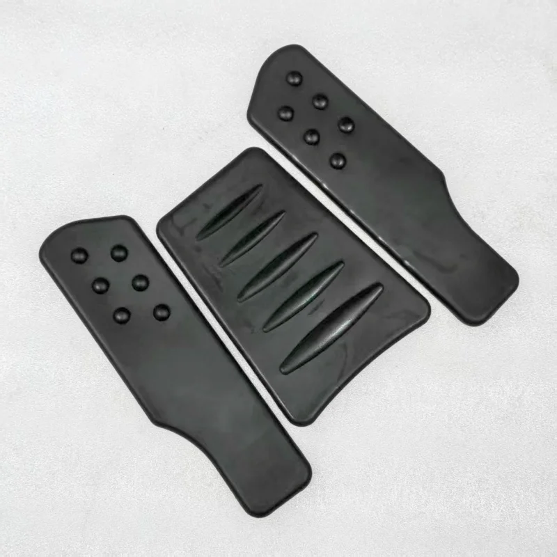 Black Rubber Motorcycle Tank Traction Side Pad for F650GS/DAKAR/G650GS 2000-2018