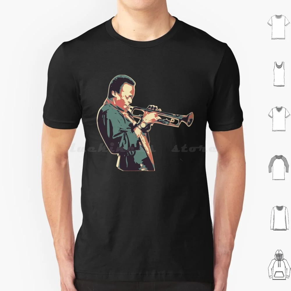 Miles Davis Tri-Color T Shirt Cotton Men Women DIY Print Miles Davis John Coltrane Jazz Music Musician Oral Collage Tri Color