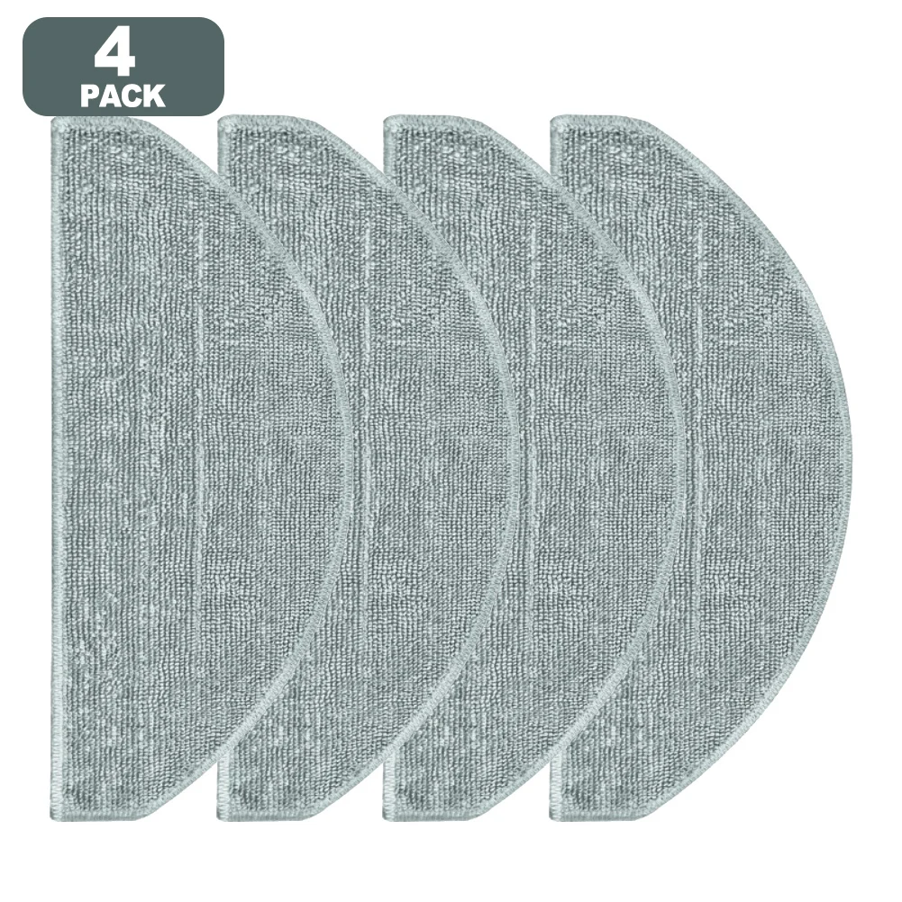 10/4PCS Microfiber Mop Cloth Kit Efficient And Convenient Mopping Compatible For DEERMA S30 / For DEM-S30 Robot Vacuum Cleaner