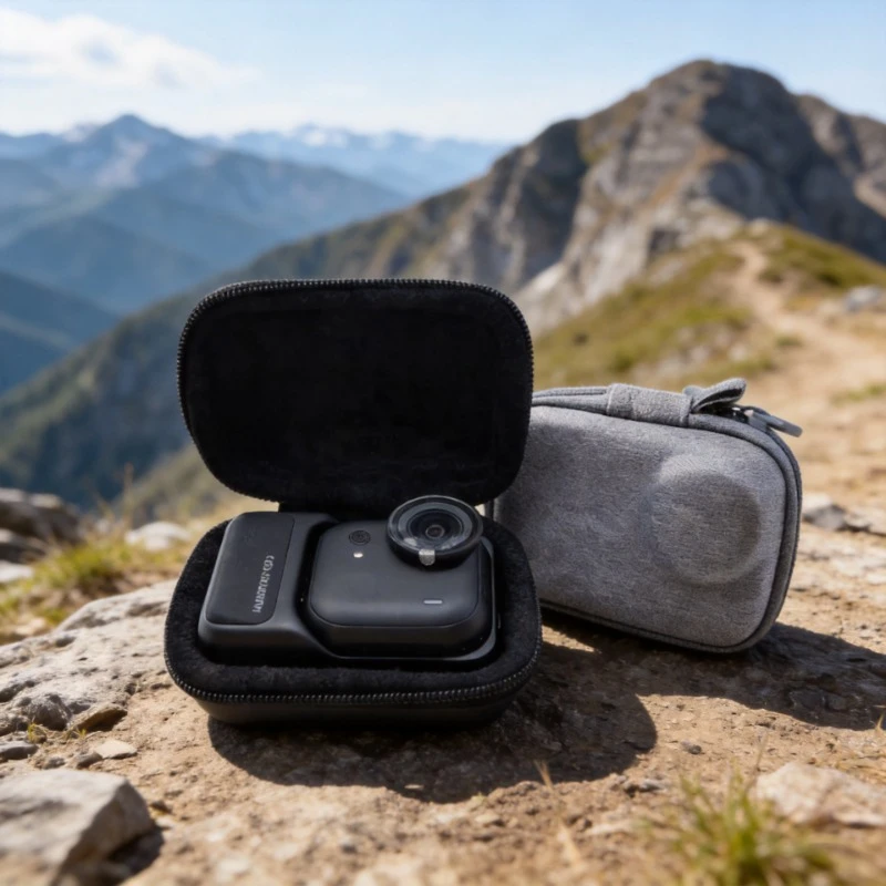 For Insta360 Go Ultra Mini Storage Case Body Bag EVA Portable Bag Canvas Carrying Box Thumb Camera Travel Storage Box