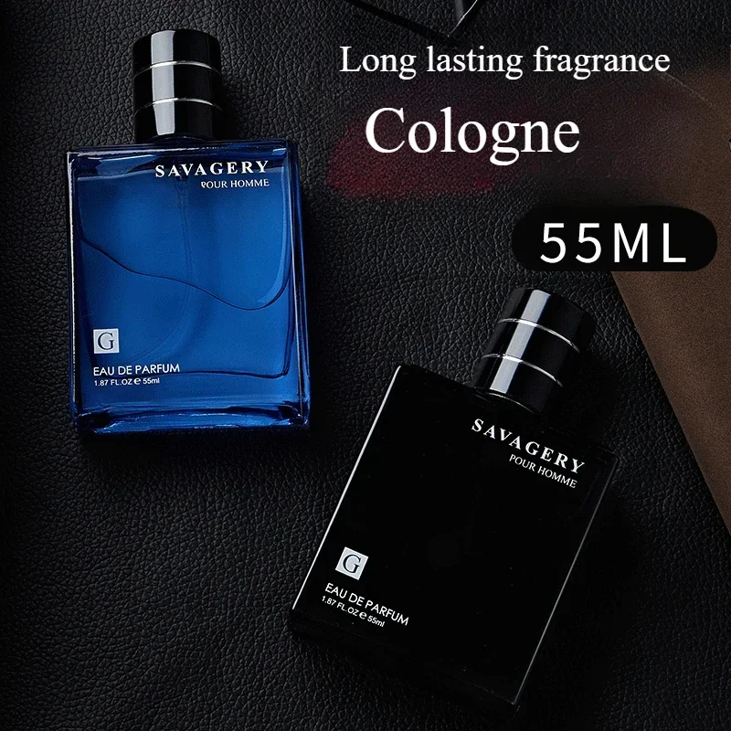 Luxury Brand Perfume Men 55ml Cologne духи Fragrance Spray perfumes hombres Originales Lasting Pheromone Scent Parfums Homme