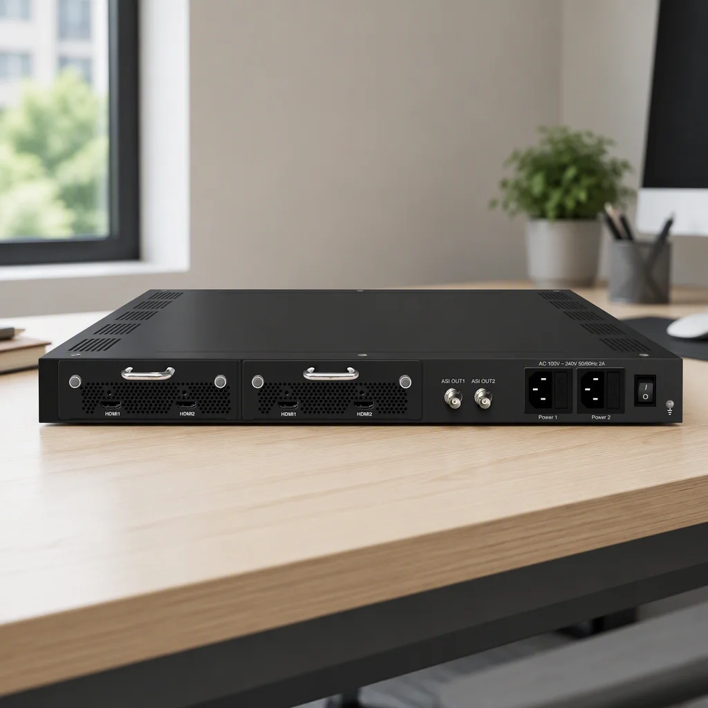 SDI HD to Ip Encoder 1080p 1080i H.264 Mpeg-2 Video with Resolution Downscale Conversion