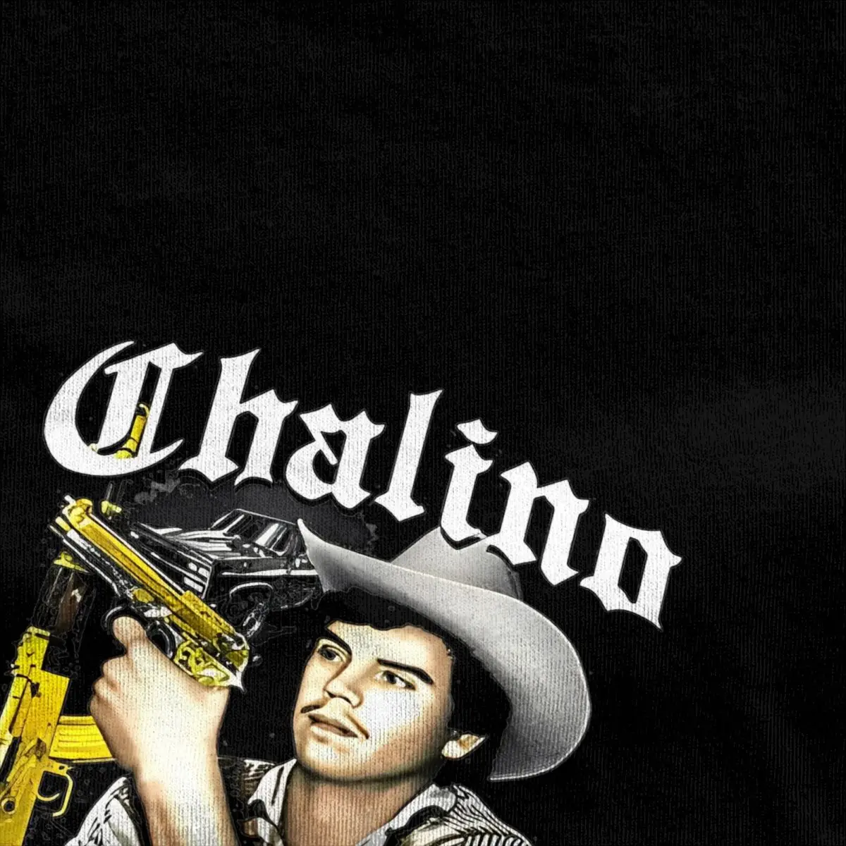 Men T Shirt Chalino Sanchez T-Shirts Harajuku mexican culture Summer Tee Shirt Y2K Basic Casual 100 Cotton Tops Plus Size 5XL