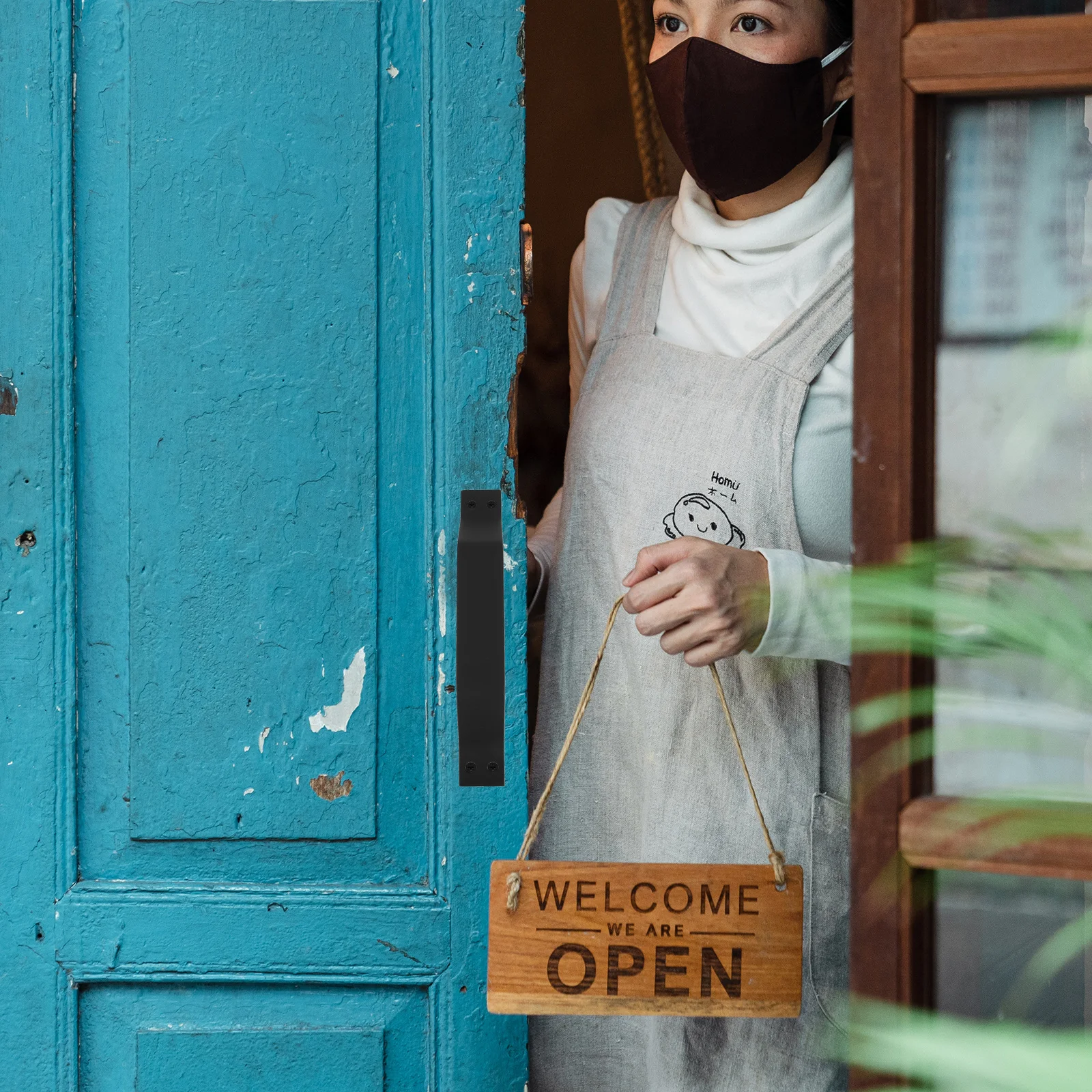 

Barn Door Handle Polished For Kitchen Closet Garage Sliding Door Pull Furniture Cabinet Gate Drawer Hardware