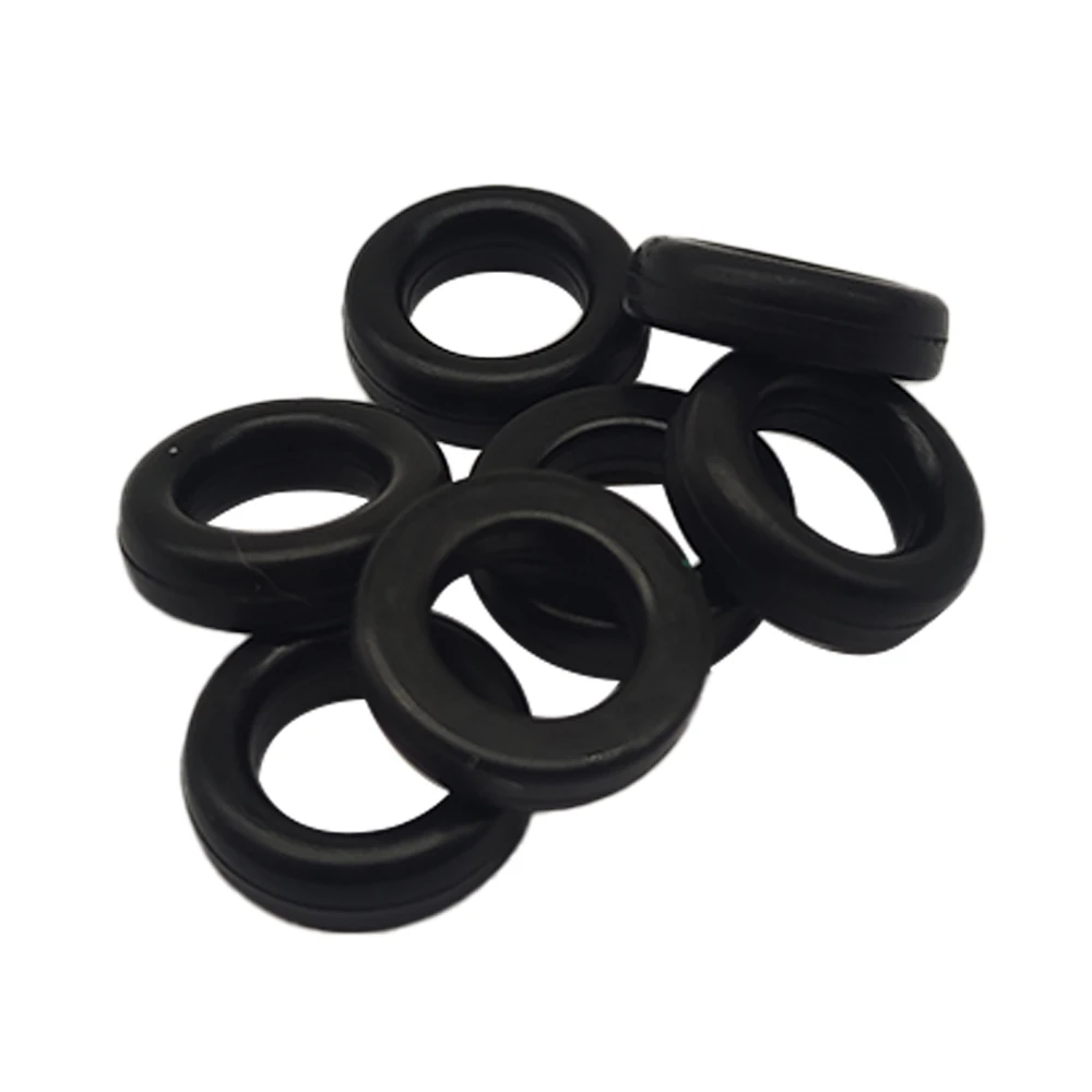 

100PCS Fuel Injector Viton Seals Rubber Seals Fuel Injector Repair Kits Size：7.6*13.2*3.7mm 22030