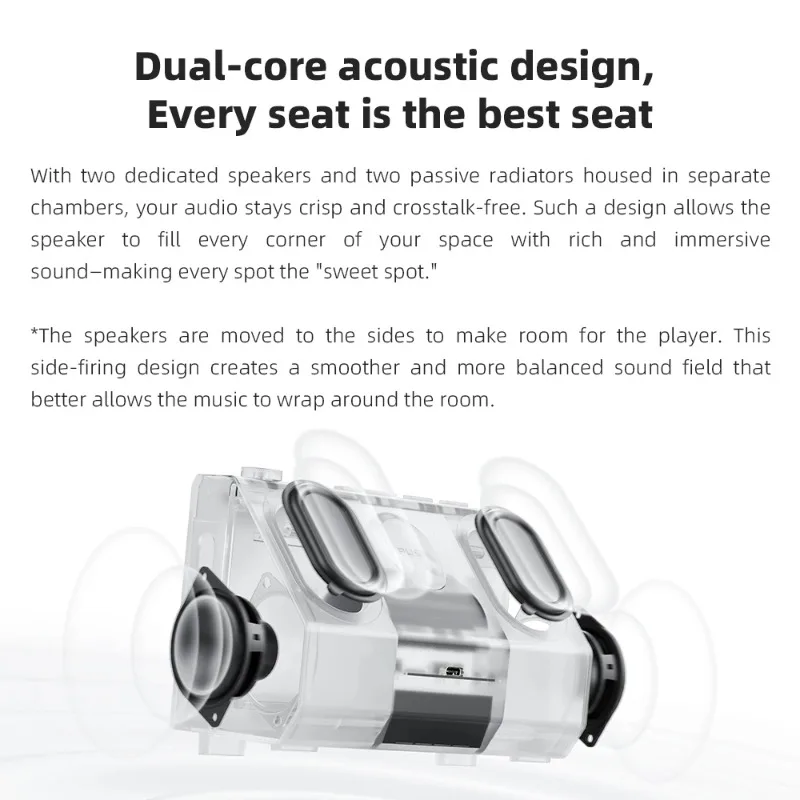 FIIO RETRO BOX Retro Bluetooth LDAC Speaker,USB DAC Mode, Vintage Wireless Speaker for Music Lovers and Desktop HiFi Sensitive view 3