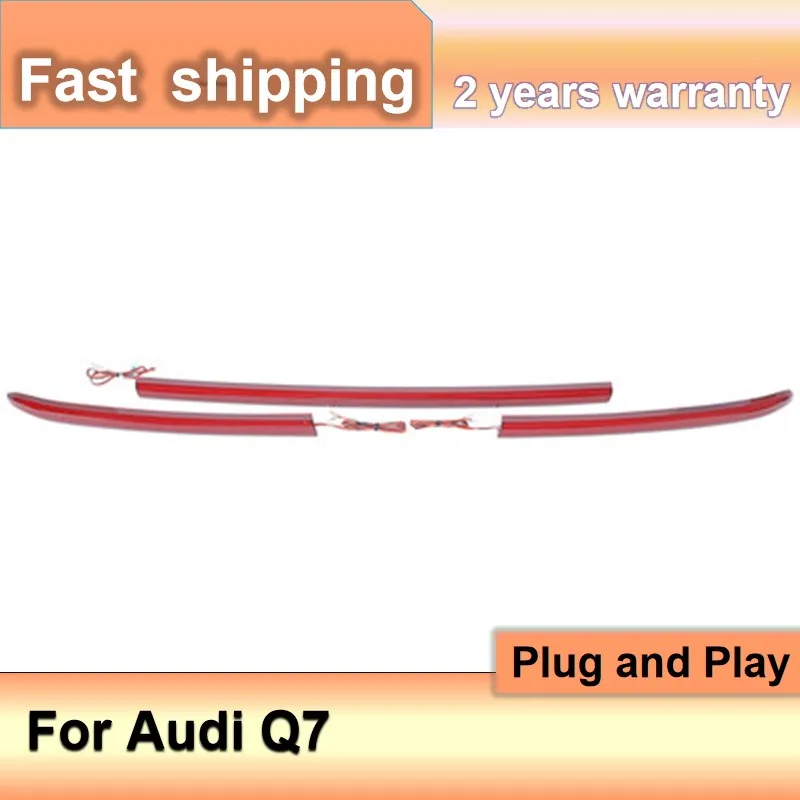 Car Styling for Audi Q7 Taillight 2019 2020 2021 Q7 Tail Light Rear DRL Dynamic Daytime Running Light Q7 Cross Taillight