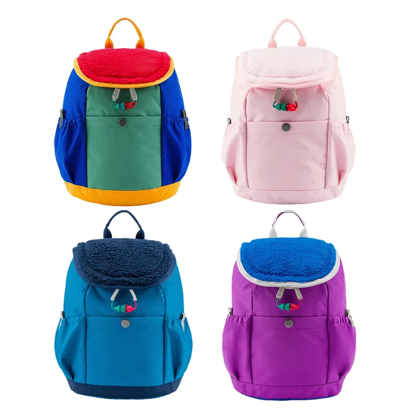 

Школьный рюкзак для детского сада для детей от 3 до 6 лет, новый прочный и устойчивый к пятнам рюкзак с цветными блоками