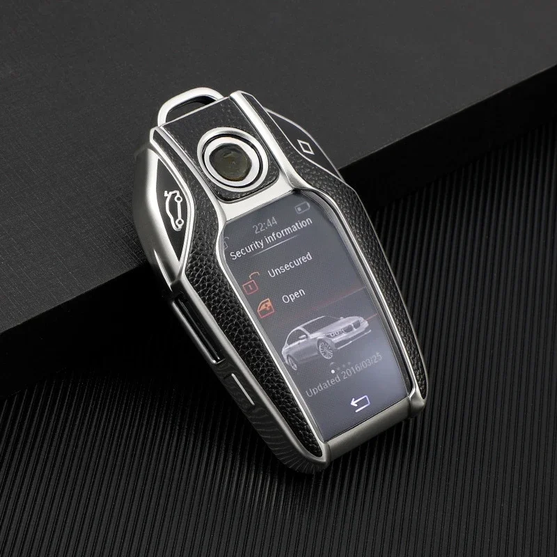 For BMW 5 7 Series G11 G12 G30 G31 G32 I8 I12 I15 G01 X3 G02 X4 G05 X5 G07 X7 740li 730 Car Smart Key Case Cover Shell Bag