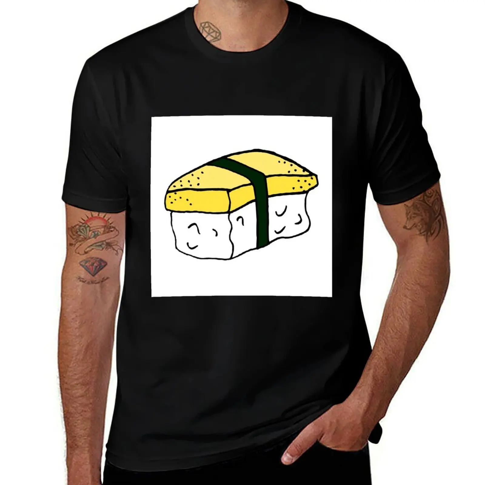 Tamago Nigiri T-Shirt, großes Kurzarm-T-Shirt