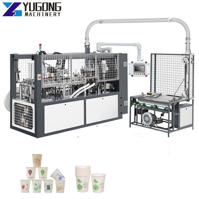 Paper Cup Machine Paper Bowl Forming Paper Cup Machine Double Wall Paper Coffee Cup Making Machine Ripple Hot Drink Coffee Tea