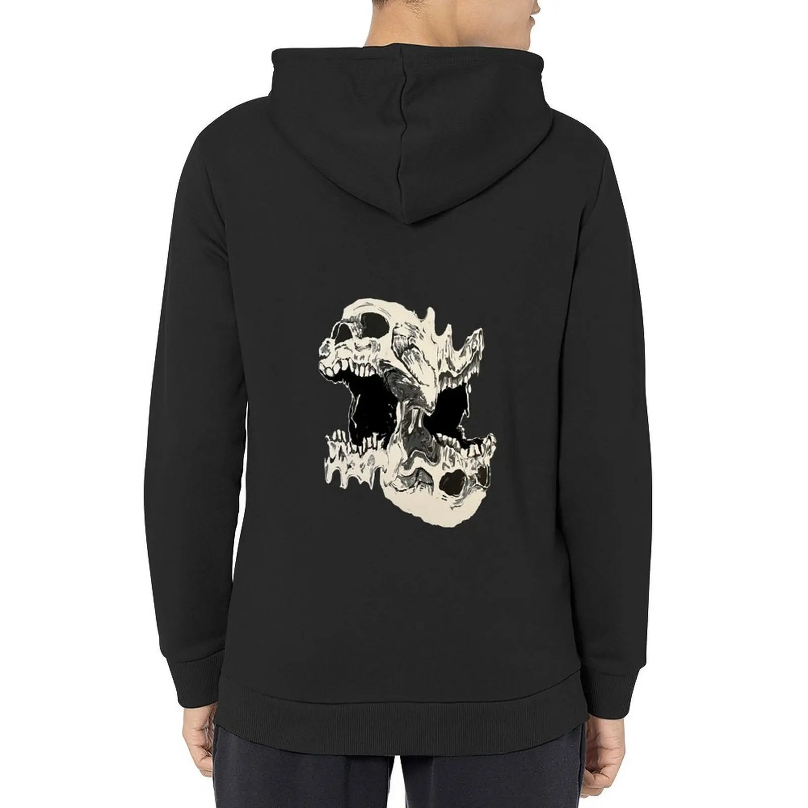 

Skull on Skull Hoodie men's winter sweater korean autumn clothes mens clothes winter clothes men hoodie