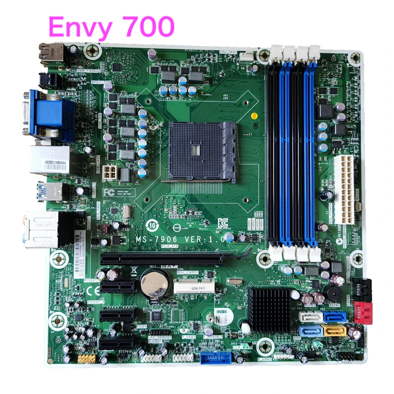 

Suitable For HP Envy 700 MS-7906 Desktop Motherboard 747512-001 747512-501 747512-601 FM2 Mainboard 100% Tested OK Fully Work