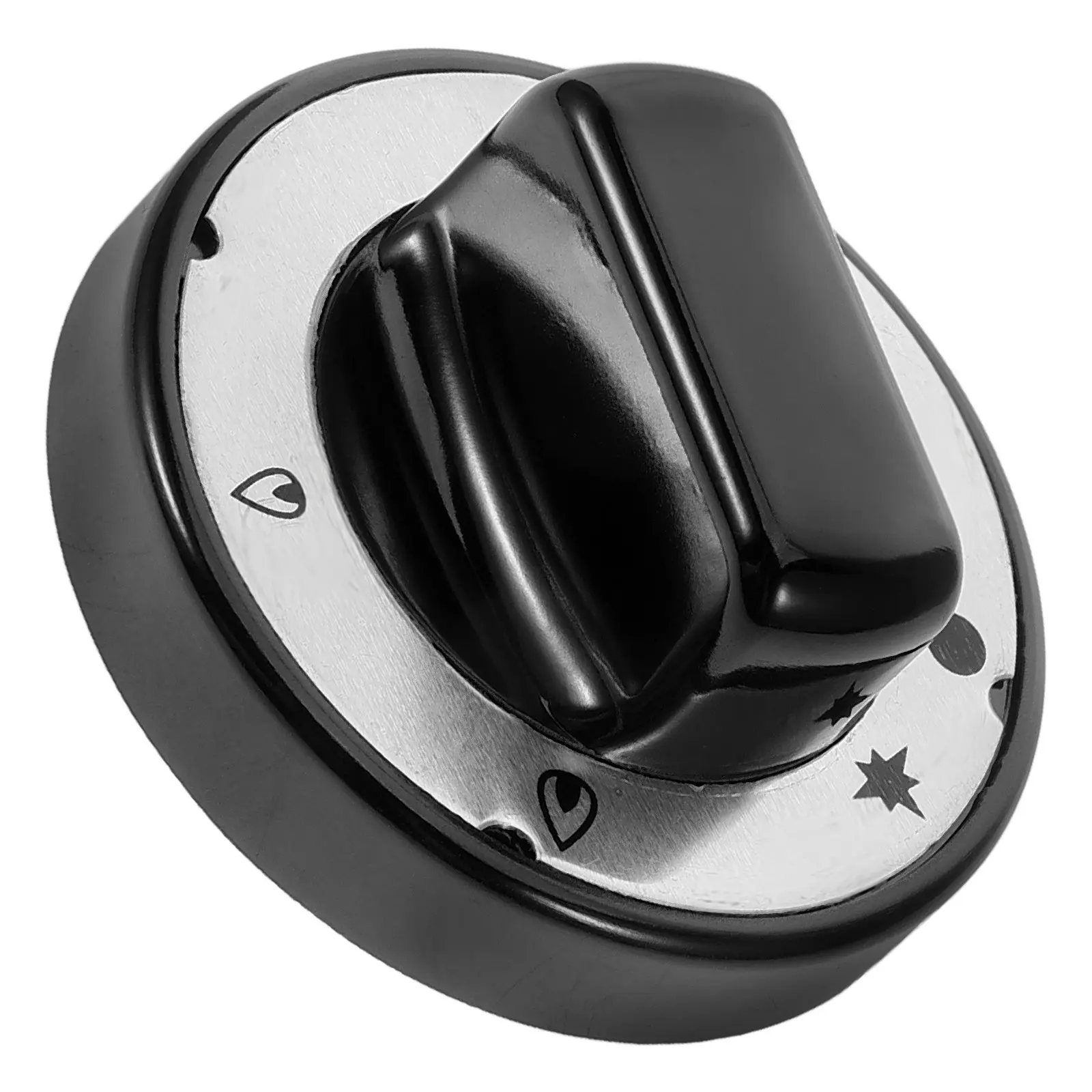 Commercial-Grade Heatproof Bakelite Knob for Grill Stove Oven Burner Valve Control Easy Install Universal Replacement Gas Grill