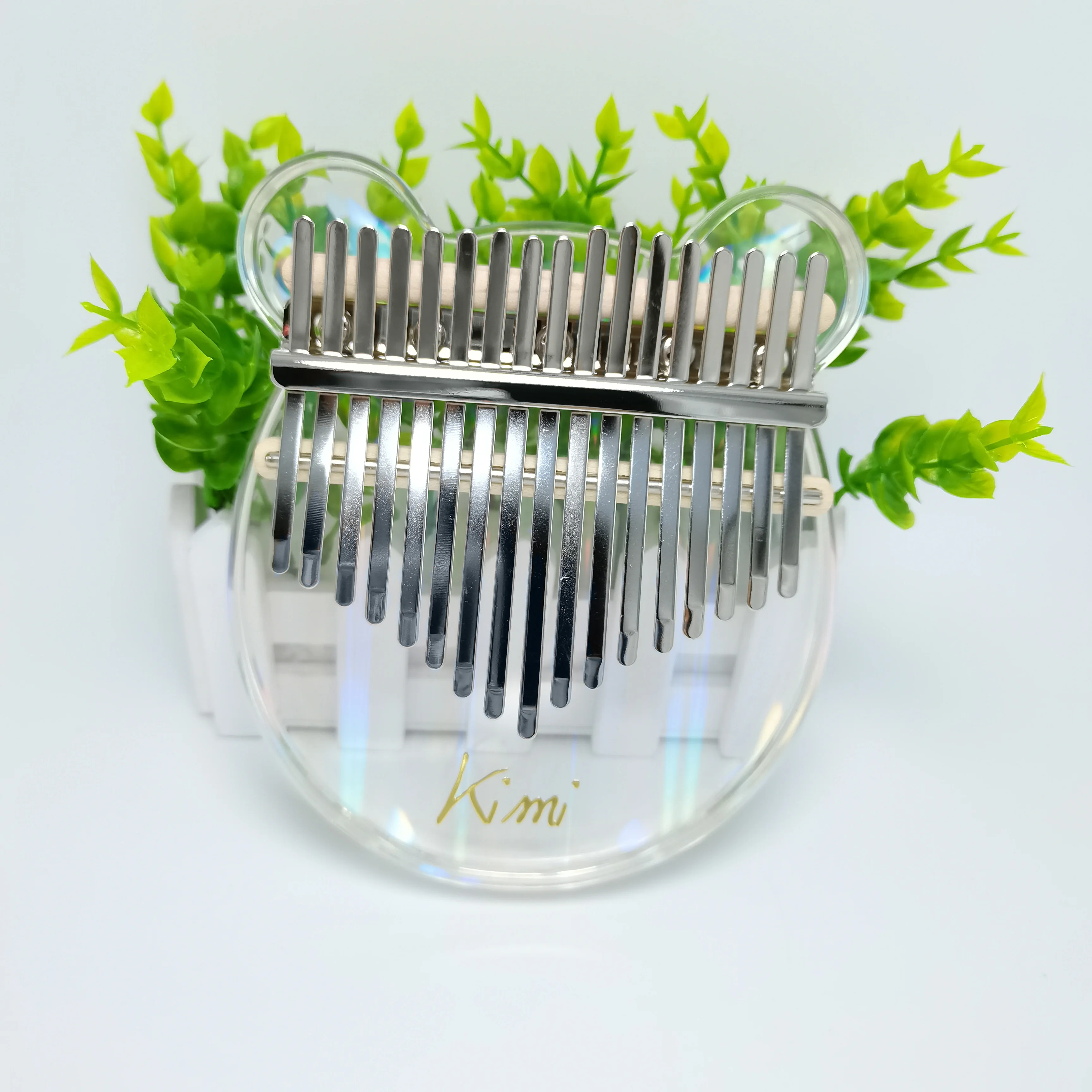 

17-тональный Радужный Медведь M-10S Finger Thumb Piano Crystal Kalimba