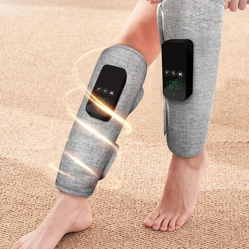 

Calf Air Compression Heat Leg Massager Multi Function Muscle Relaxer For Home Recovery Pain Relief Gift For Women And Men