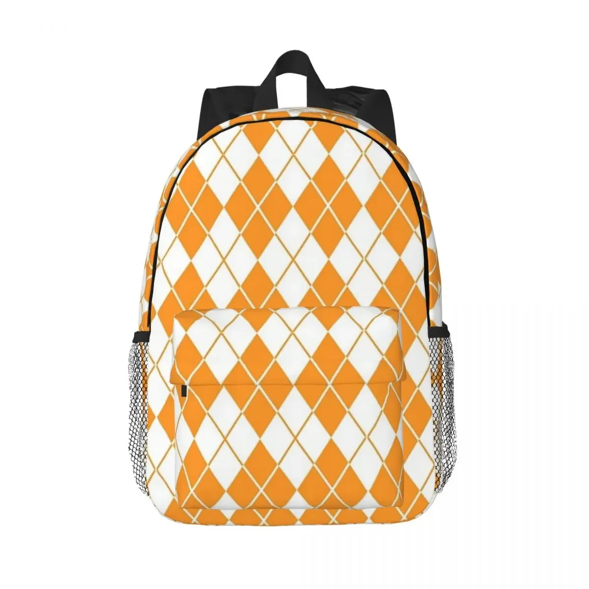 Tennessee Argyle Backpacks Boys Girls Bookbag Casual Children School Bags Travel Rucksack Shoulder Bag Large Capacity