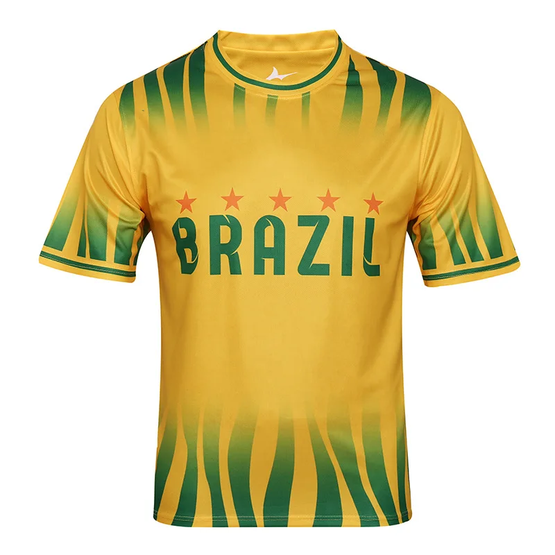 New America Team Soccer Jersey Brazil Argentina Football Jersey Messi Mexico USA Fans Soccer Uniform Wear Colombia Football Kit