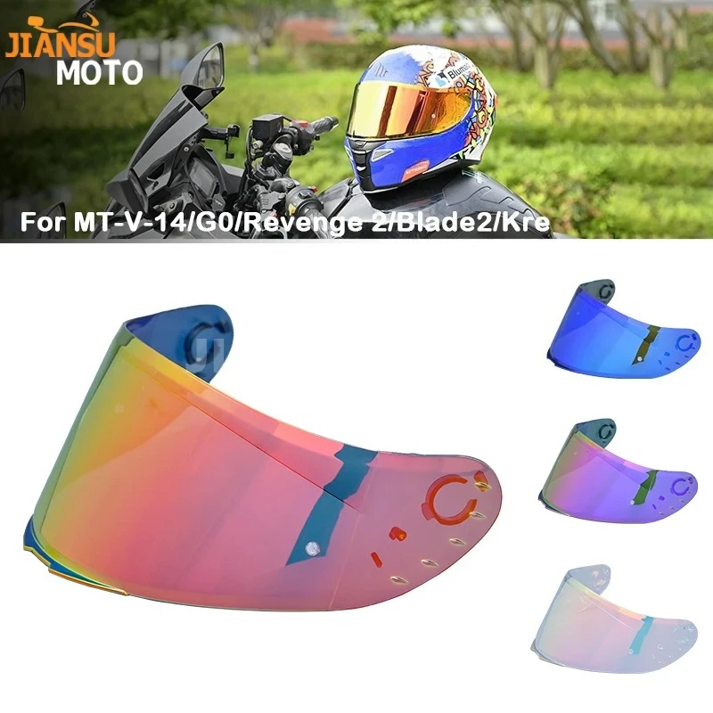 

Helmet Shield for MT MT-V-14 Motorcycle Helmet Only for Model RAPID,RAPID PRO,BLADE 2 SV,REVENGE 2,TARGO Helmet Shield