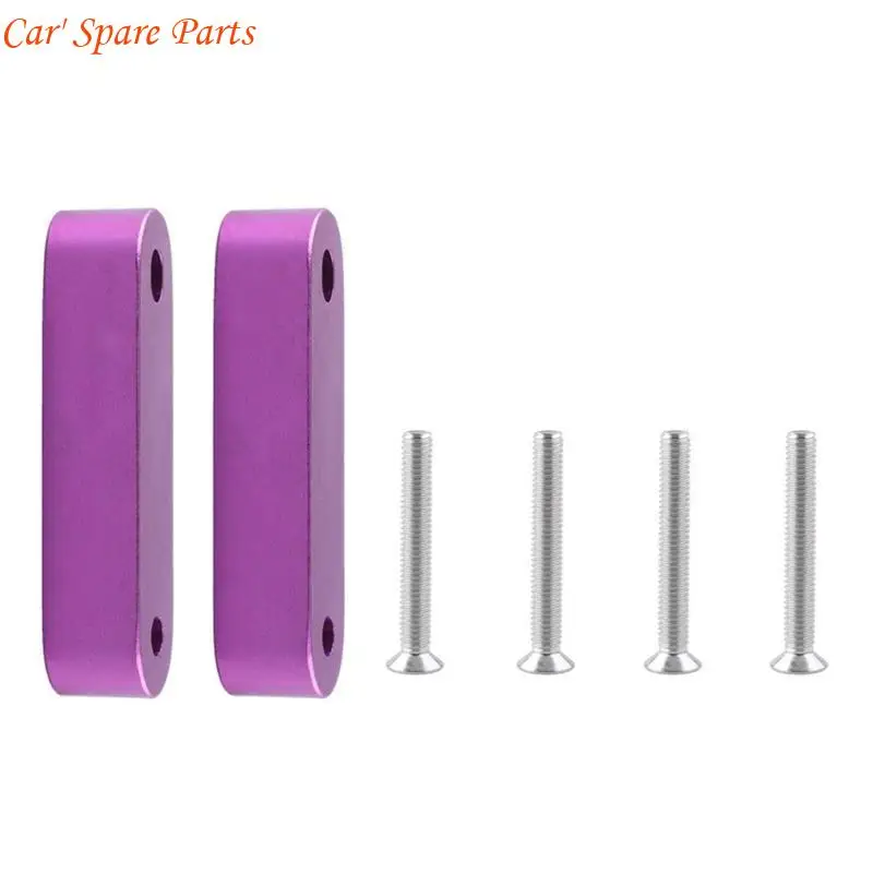 Y4UA Front Hood Vent Space Risers Spacer Modification Aluminiumzubehör für 92-95 EG / 96-00 EK