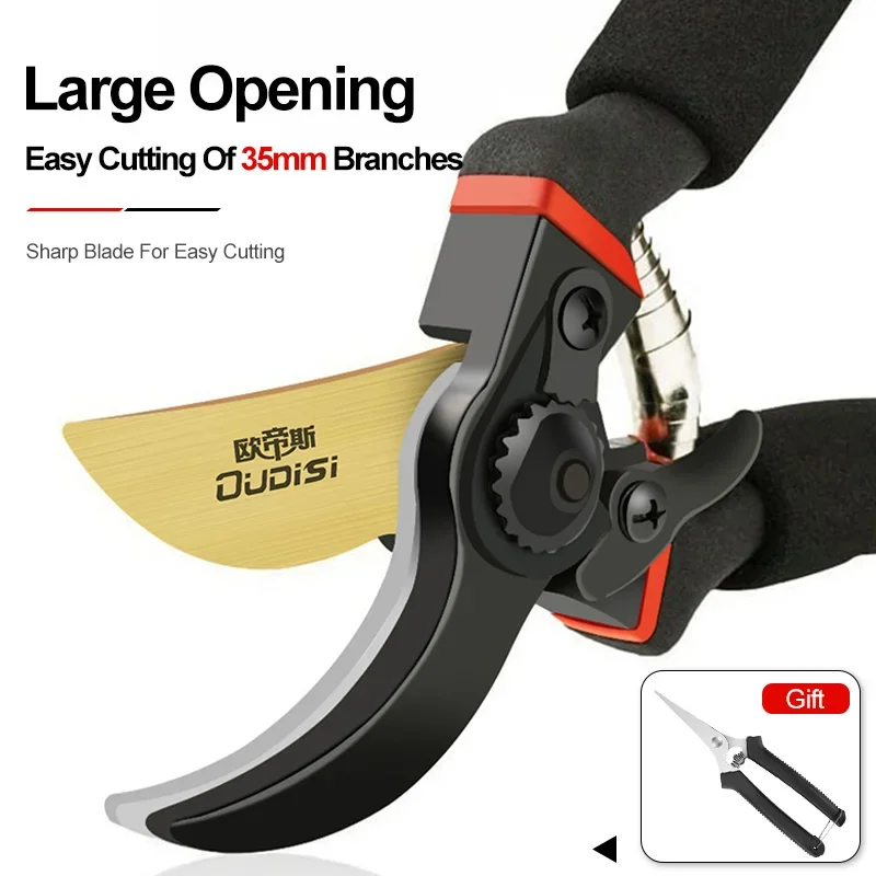 Multifunctional Fruit Pruner Powerful pruning thick branches Gardening sharp hand pruner Professional gardening scissors