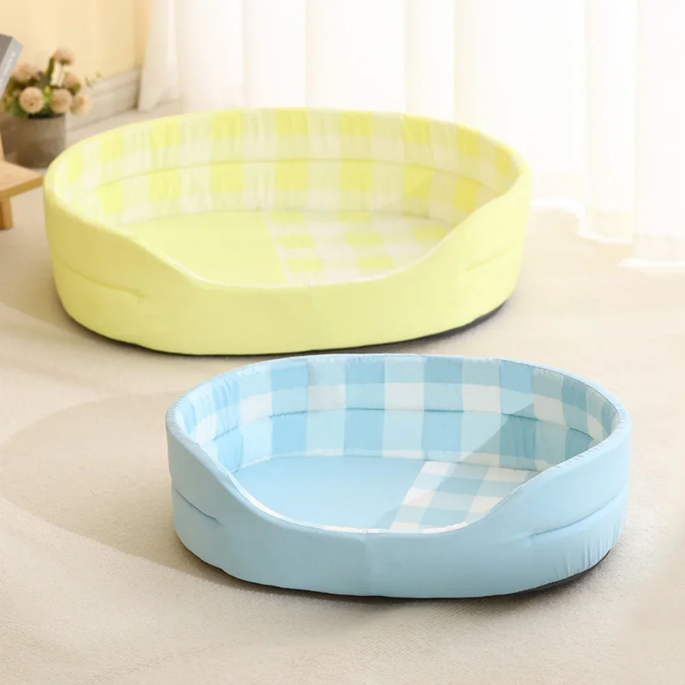 

Dog Cooling Bed, Dog and Cat Summer Cooling Bed, Washable Pet Bed, Suitable for Small and Medium Pets Pet Supplies