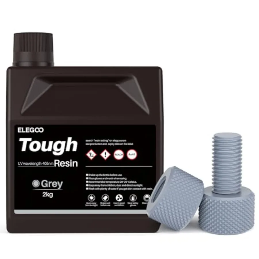 

Tough Resin, 3D Printer Resin with High Impact Resistance, Toughness and Precision 3D Printing for High Performance Printing fo