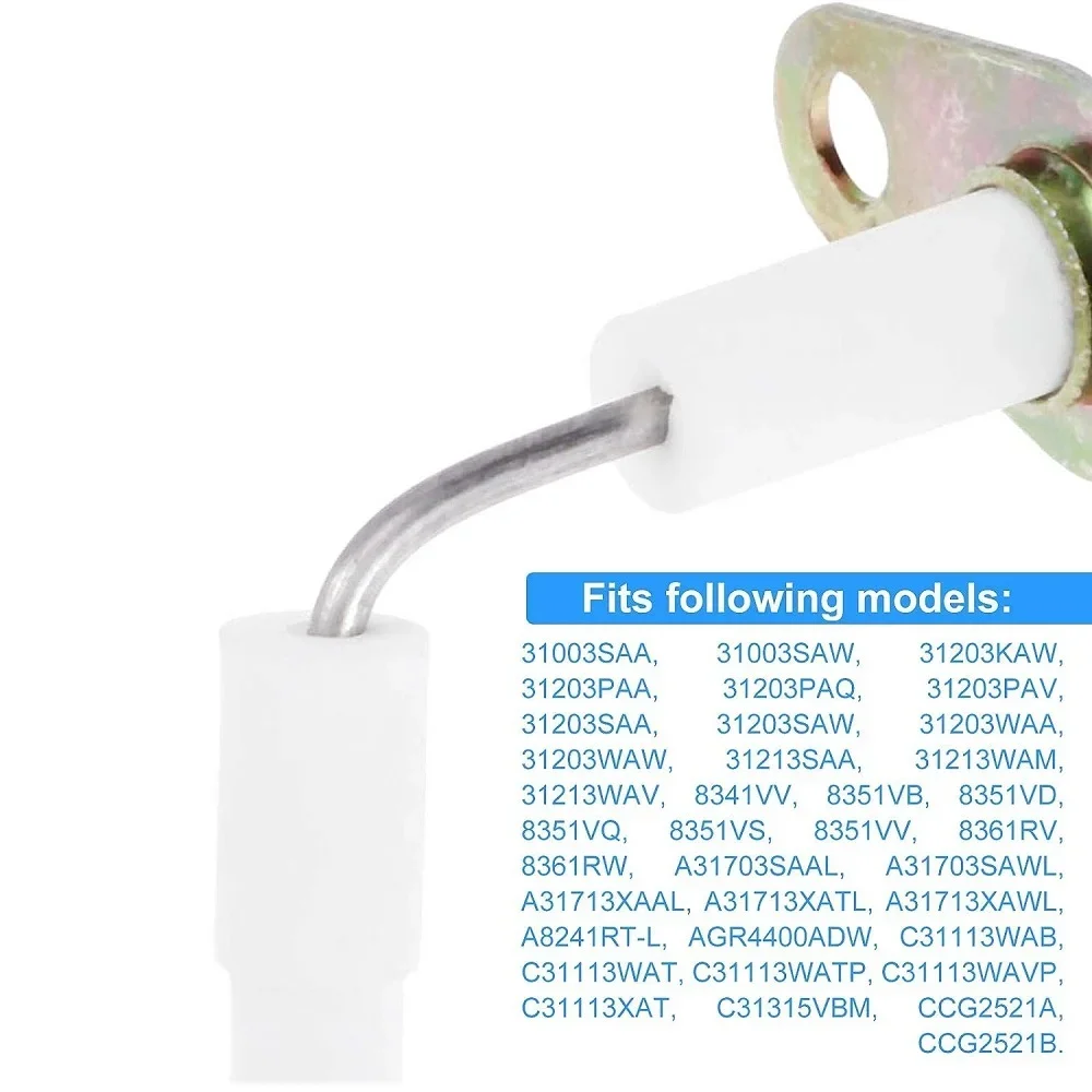 74004053 Range Top Burner Igniter Compatible with Whirlpool & Maytag Ranges/Ovens/Stoves 704111 AP4093621 PS2082000 7432P100-60