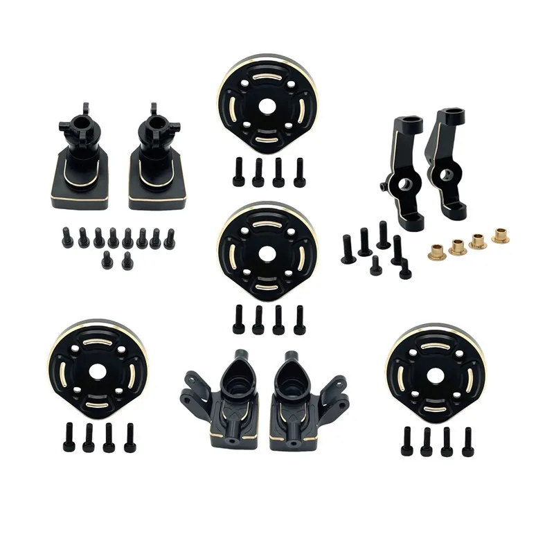 ทองเหลืองพวงมาลัย,C ที่นั่งด้านหลังถ้วยเกียร์สําหรับ MJX H12Y H12Y + H12P RC, โลหะอัพเกรด OP อุปกรณ์เสริมสําหรับรถยนต์