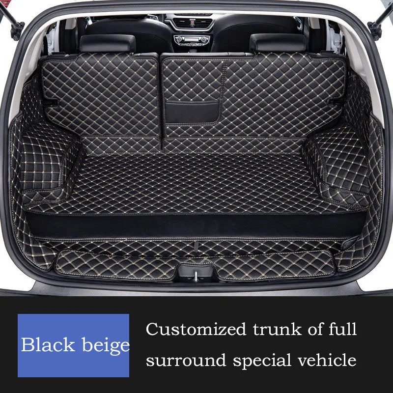 Custom Kofferbak Mat Voor Hyundai Tucson NX4 2021 2022 2023 2024 2025 Lederen Waterdichte Hoofd Pad Interieur Modificatie Accessoires