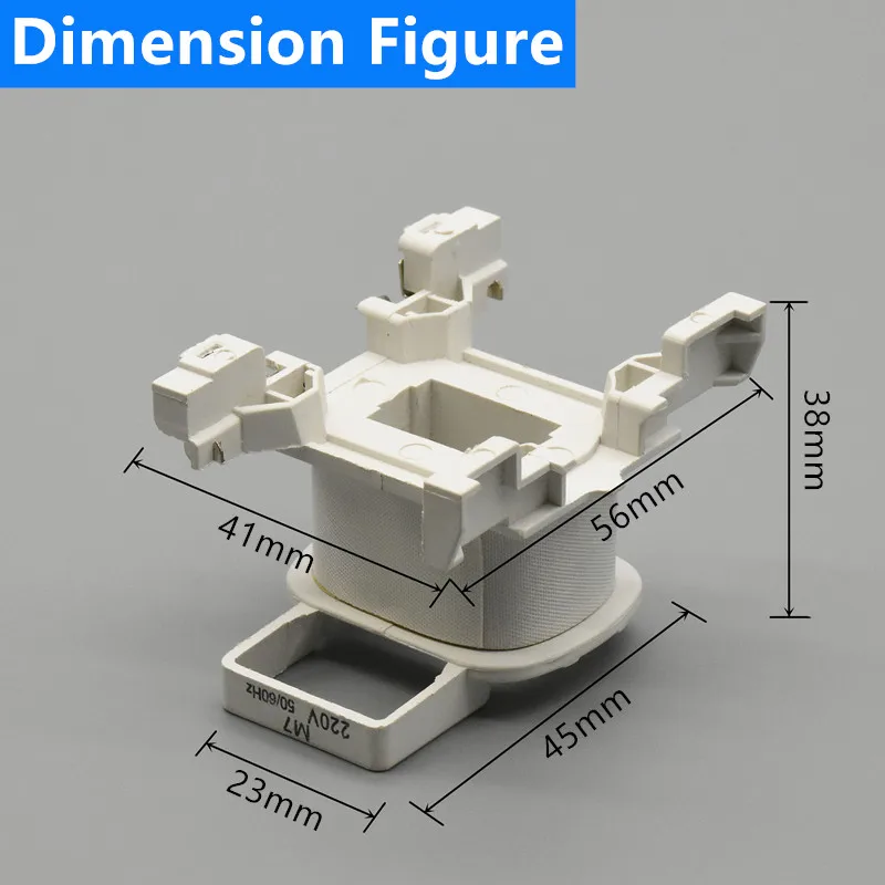AC Contactor Coil Compatible with LC1D Series - Voltage Control Copper Coil for Electrical Systems 220V 380V 110V 36V 48V 24V