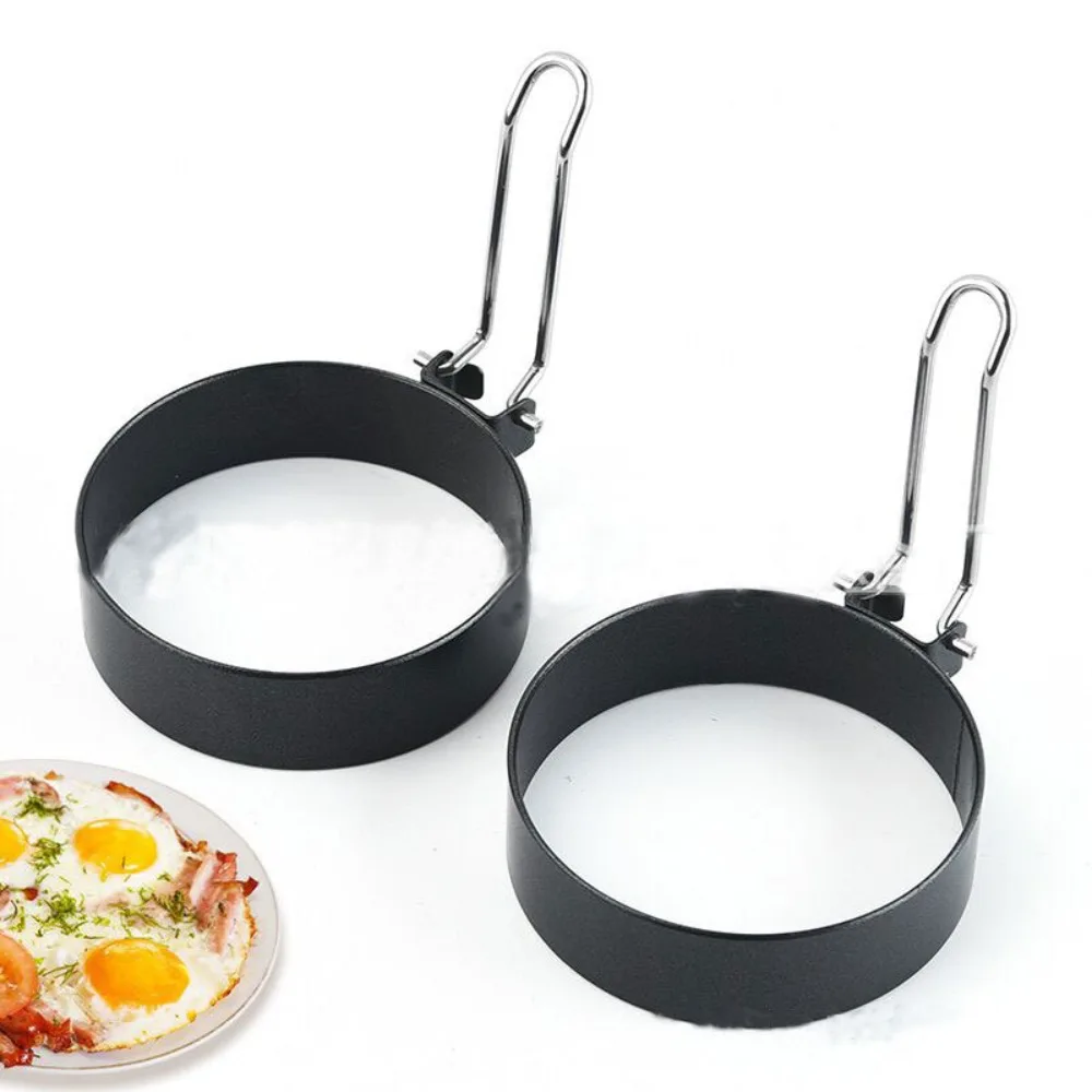 1PC Stainless steel mini fried egg ring, poached egg breakfast round mold Sandwich Tool