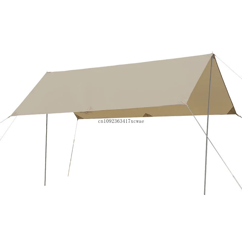 

Outdoor Canopy Portable Camping Rainproof Sun Protection Silver Awning Cloth Pergola Picnic Thickened Canopy