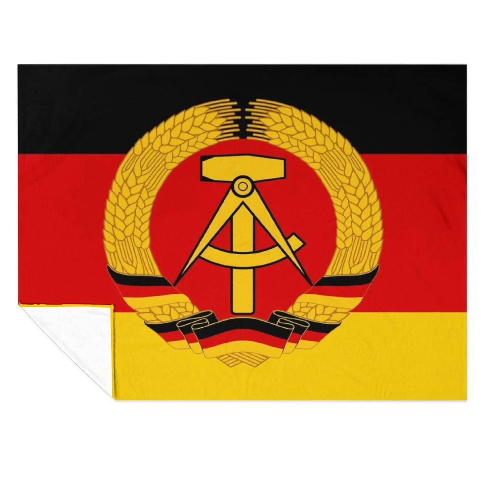 

DDR Flag Throw Blanket Luxury Thicken wednesday Luxury Designer Blankets