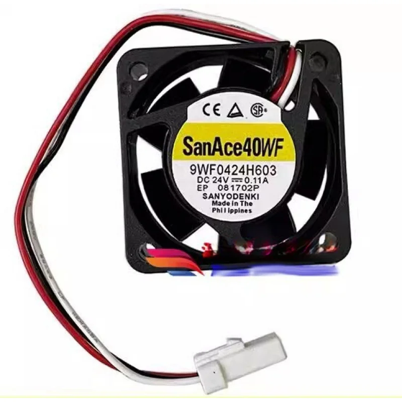 Z  FOR  SANYO 9WF0424H603 DC24V 0.11A 3-Pin Silent Cooling Fan