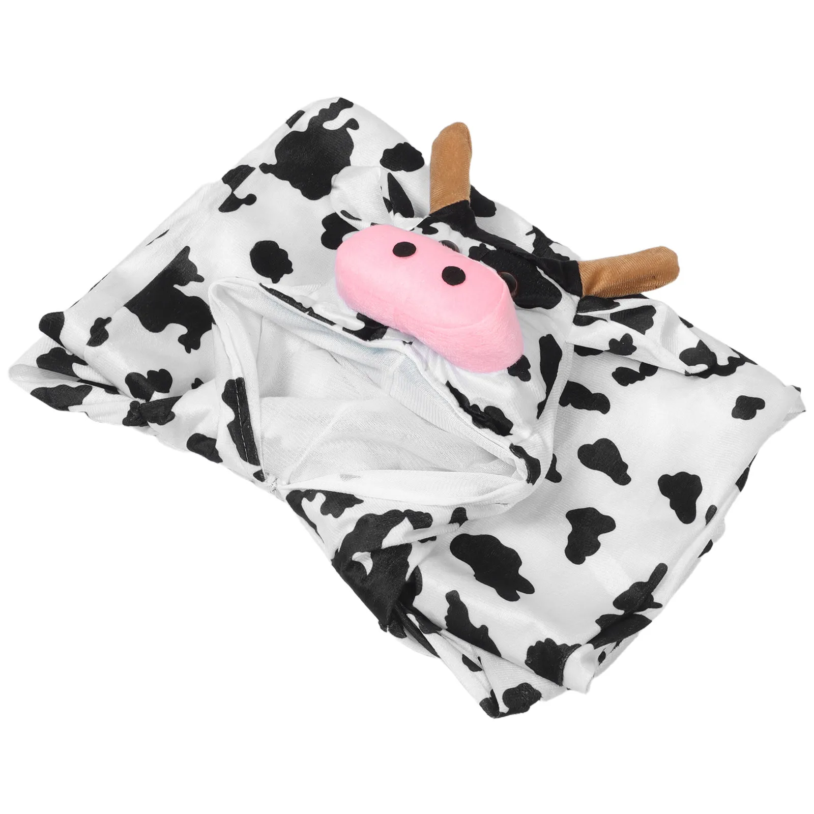 Kids Cow Cosplay Costume Animal Onesie Soft Comfortable Material Stage Performance Halloween Party Carnival Fancy Dress