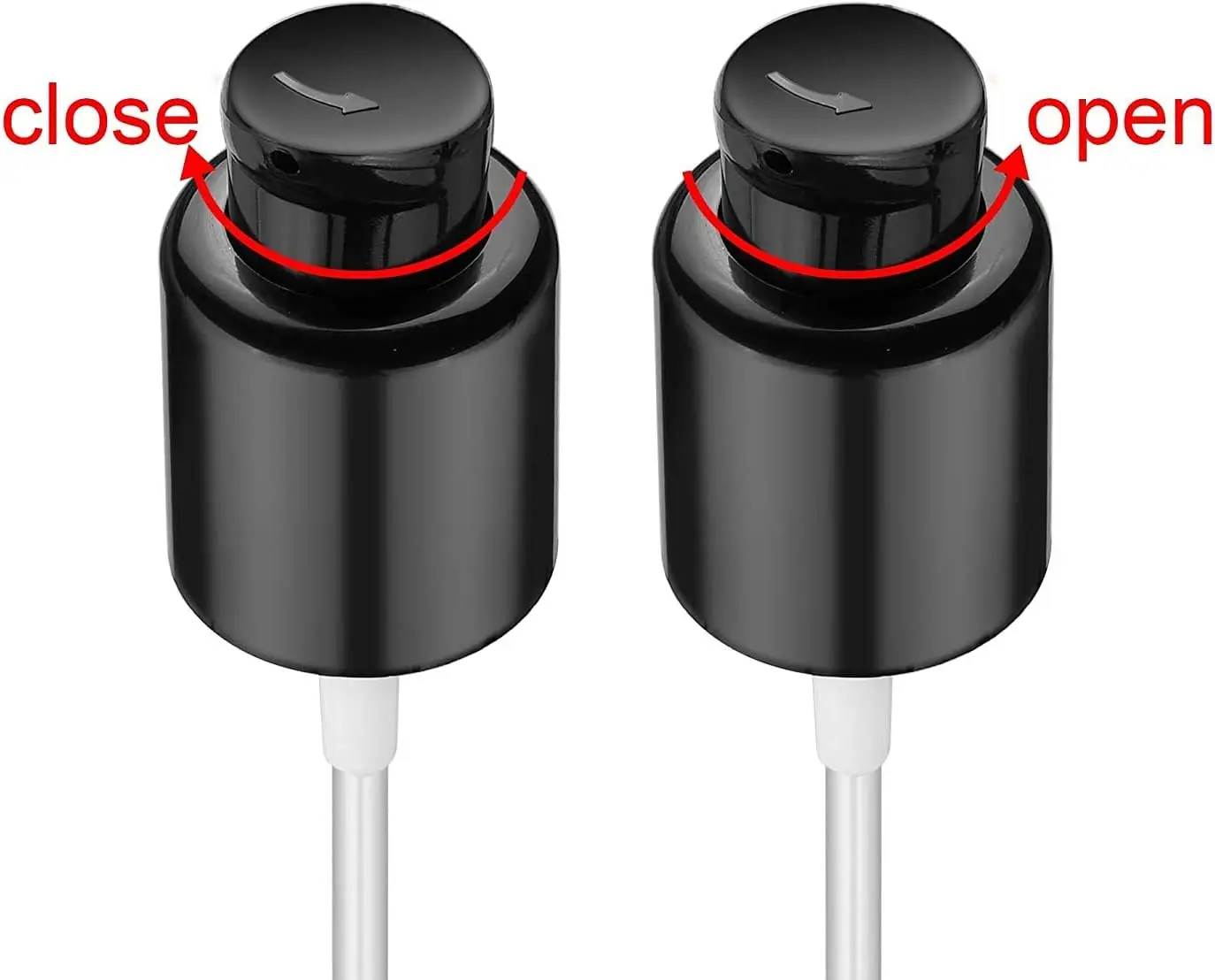 قطعتان من غطاء مضخة كريم الأساس السائل، مناسبة لكريم الأساس السائل 30 مل، أداة مكياج مانعة للتسرب، مضخة بديلة، أداة توزيع السد #3