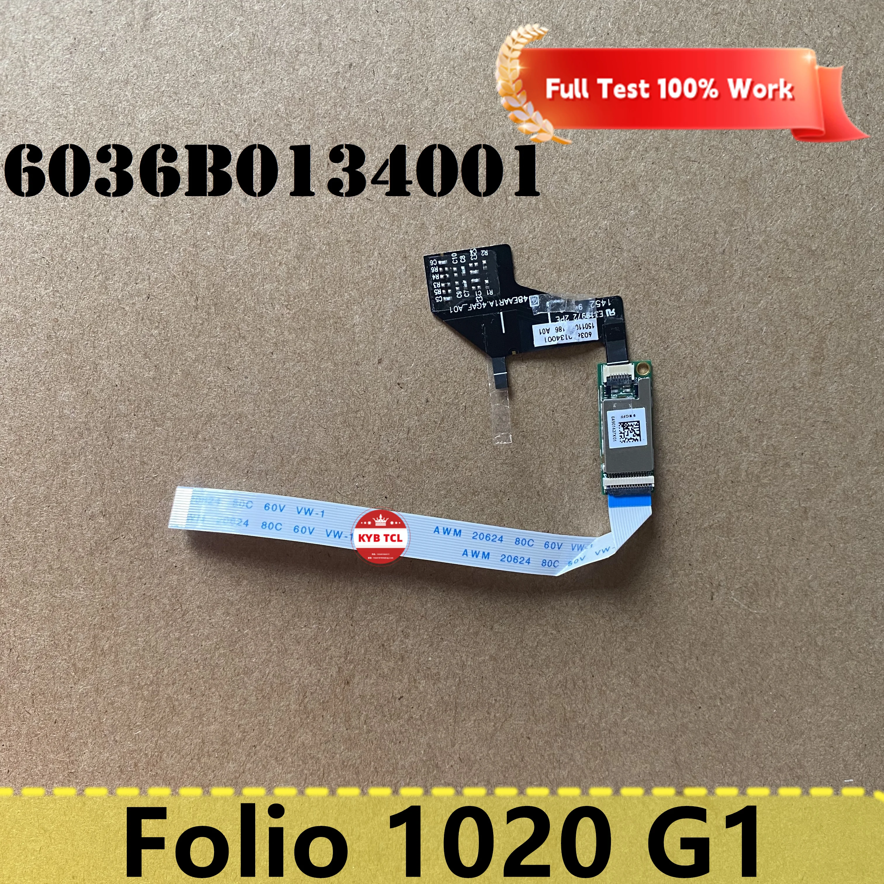 For HP Elitebook Folio 1020 G1 Genuine Laptop Touchpad OR NFC Module Board OR Cable 6036B0134001 Notebook