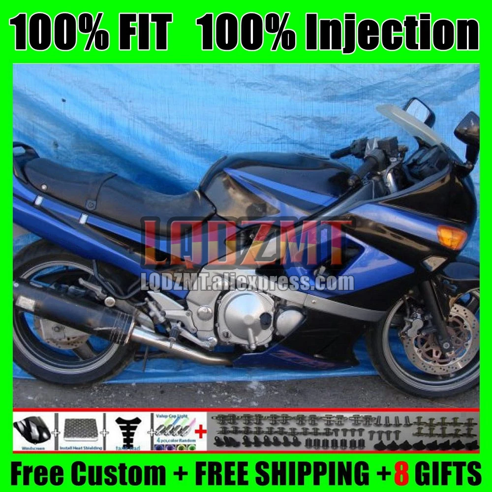 OEM Fairing For KAWASAKI NINJA ZZR 400 ZZR400 1993 1995 1996 1997 1998 1999 78No.24 ZZR-400 Blue black 00 01 02 05 06 07 Body