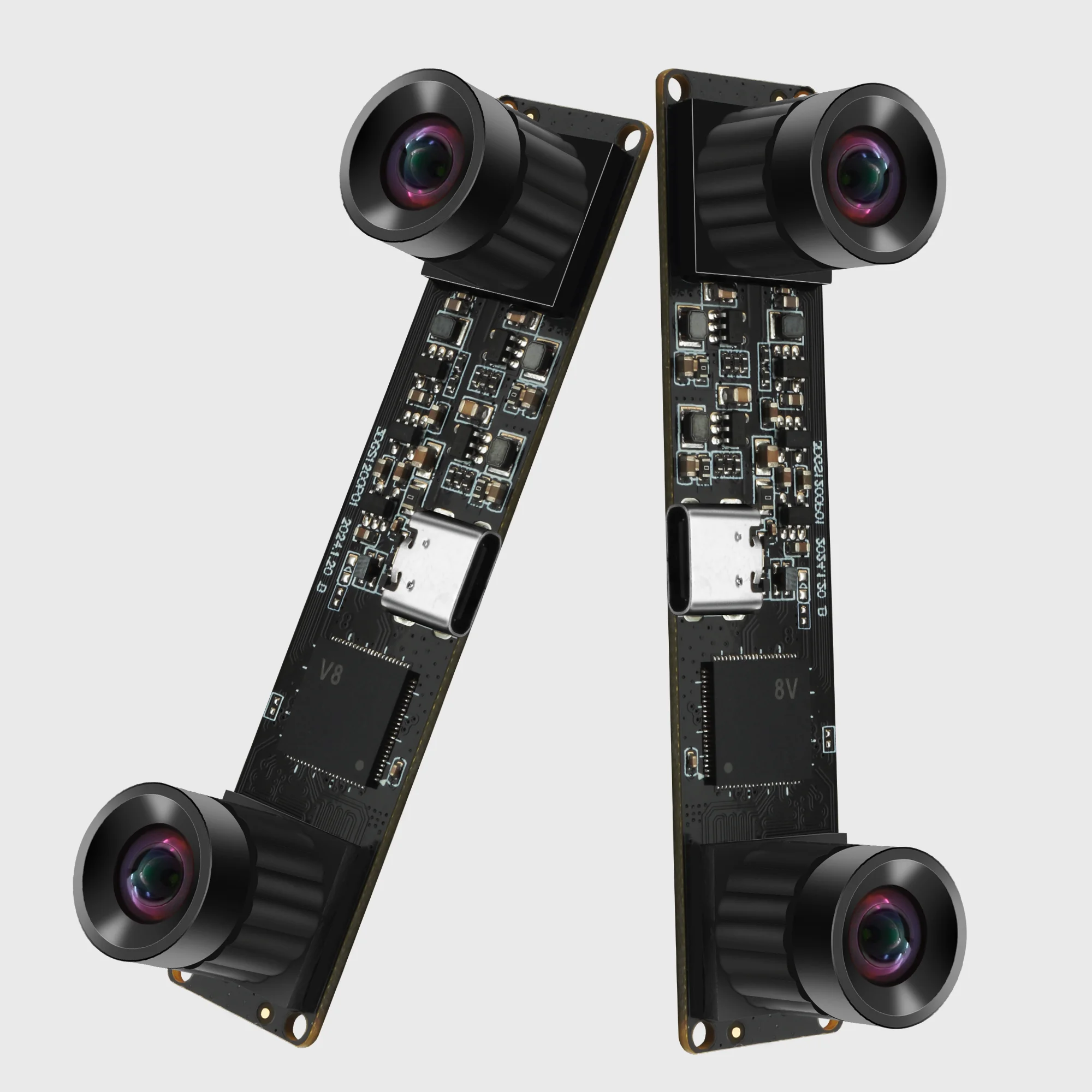 ELP 3D Stereo Camera 1200P Global Shutter USB Camera Module High Speed 120fps Computer Webcam Wide Angle Lens Embedded Camera