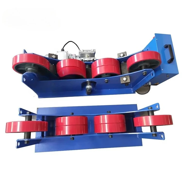 3000 kg Co2 MIG welder cylinder tank rotating steering roller rubber material welding rotor