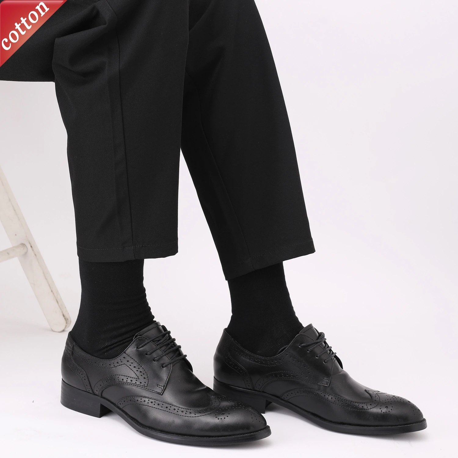5 Pairs Men's Socks Set Oversize Simple Business Sports Versatile Mid Socks Comfortable Breathable Anti Foot Odor Cotton Socks