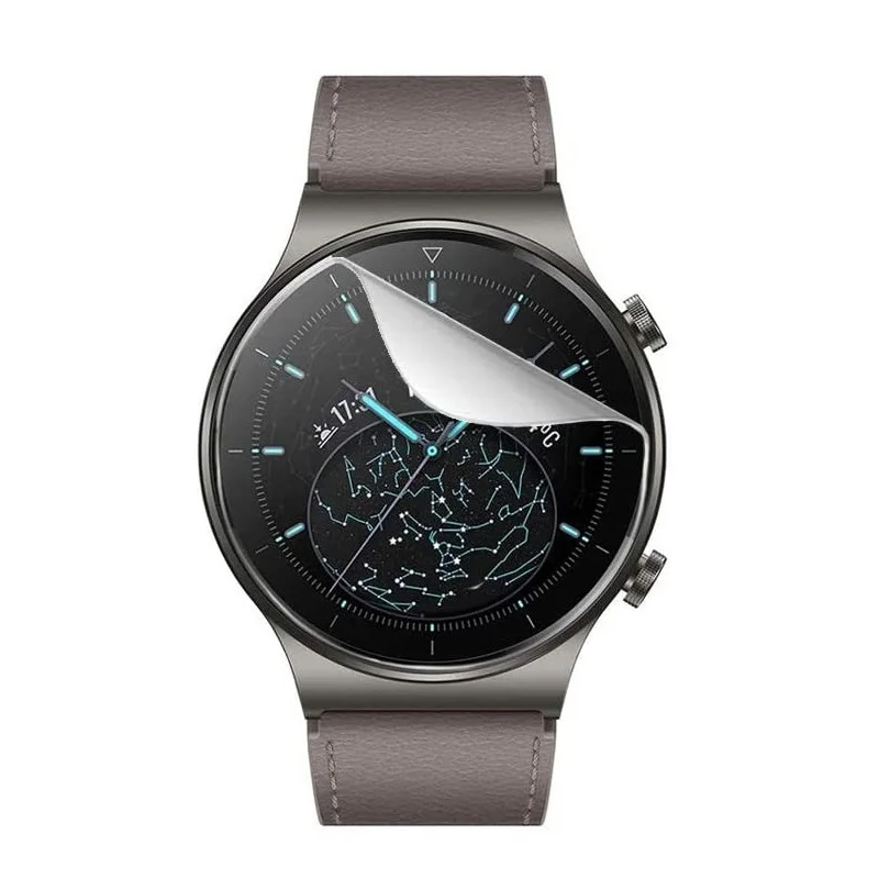 10 قطعة طبقة رقيقة واقية هيدروجيل لينة من البولي يوريثان لهواوي ساعة GT3 برو 43 مللي متر 46 مللي متر GT عداء ساعة ذكية HD واقي شاشة شفاف